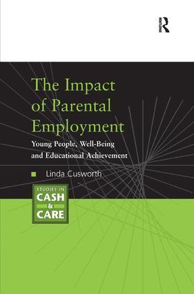Image du vendeur pour Cusworth, L: The Impact of Parental Employment mis en vente par moluna