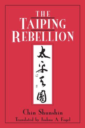 Bild des Verkufers fr Chin, S: The Taiping Rebellion zum Verkauf von moluna