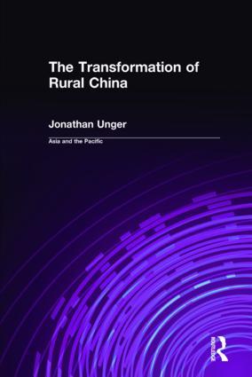 Immagine del venditore per Unger, J: The Transformation of Rural China venduto da moluna