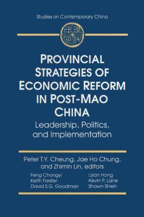 Seller image for Cheung, P: Provincial Strategies of Economic Reform in Post- for sale by moluna