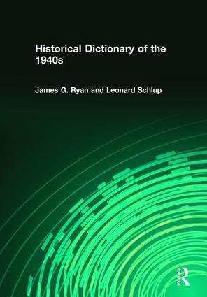 Seller image for Ryan, J: Historical Dictionary of the 1940s for sale by moluna