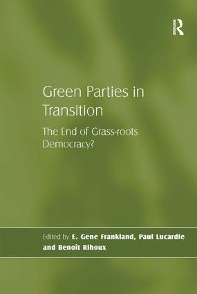 Seller image for GREEN PARTIES IN TRANSITION for sale by moluna