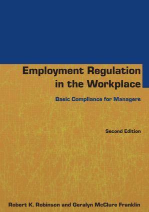 Seller image for Robinson, R: Employment Regulation in the Workplace for sale by moluna