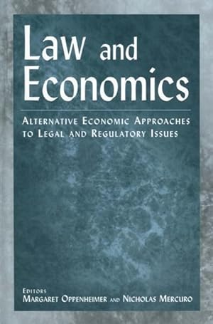 Bild des Verkufers fr Oppenheimer, M: Law and Economics: Alternative Economic Appr zum Verkauf von moluna
