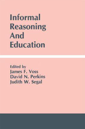 Imagen del vendedor de Voss, J: Informal Reasoning and Education a la venta por moluna