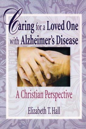 Bild des Verkufers fr Hall, E: Caring for a Loved One with Alzheimer\ s Disease zum Verkauf von moluna