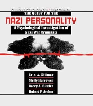 Imagen del vendedor de Zillmer, E: The Quest for the Nazi Personality a la venta por moluna