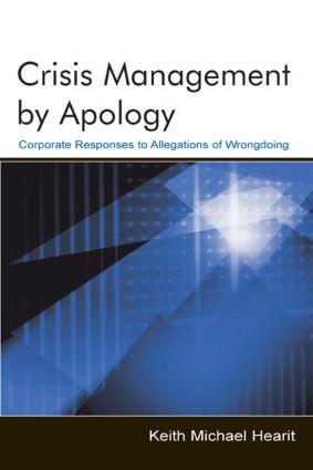 Seller image for Hearit, K: Crisis Management By Apology for sale by moluna