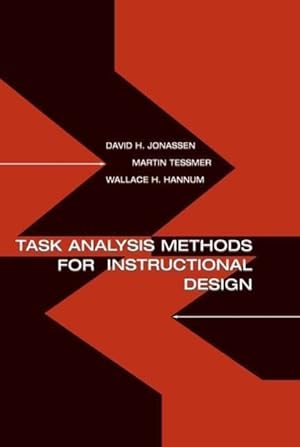 Seller image for Jonassen, D: Task Analysis Methods for Instructional Design for sale by moluna
