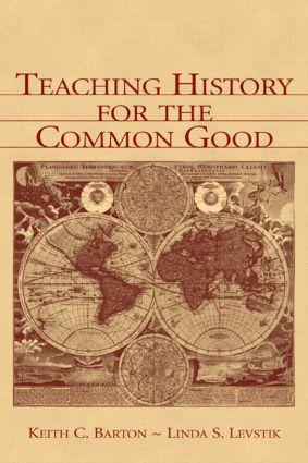 Imagen del vendedor de Barton, K: Teaching History for the Common Good a la venta por moluna