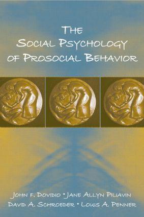 Bild des Verkufers fr Dovidio, J: The Social Psychology of Prosocial Behavior zum Verkauf von moluna