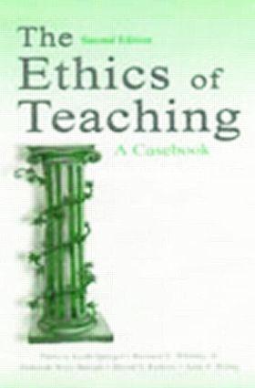 Bild des Verkufers fr The Ethics of Teaching: A Casebook zum Verkauf von moluna