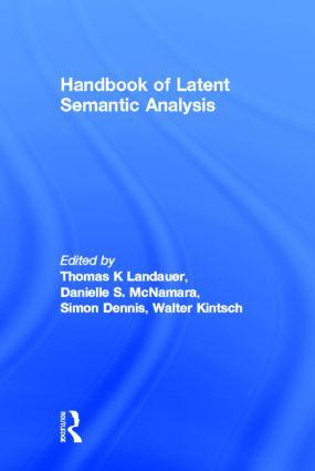 Immagine del venditore per Handbook of Latent Semantic Analysis venduto da moluna