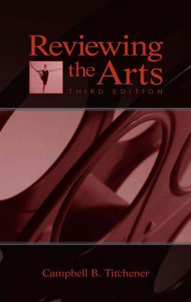 Seller image for REVIEWING THE ARTS 3/E for sale by moluna