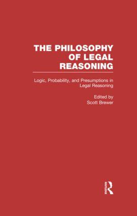 Imagen del vendedor de Logic, Probability, and Presumptions in Legal Reasoning a la venta por moluna