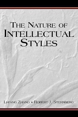 Image du vendeur pour Zhang, L: Nature of Intellectual Styles mis en vente par moluna