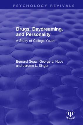 Image du vendeur pour Segal, B: Drugs, Daydreaming, and Personality mis en vente par moluna