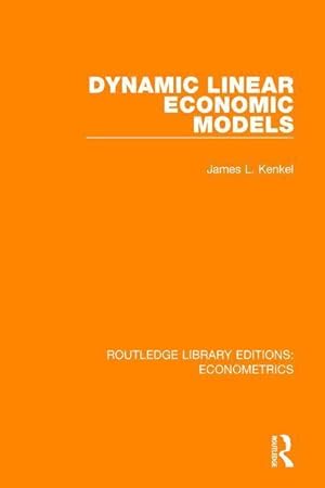 Immagine del venditore per Kenkel, J: Dynamic Linear Economic Models venduto da moluna