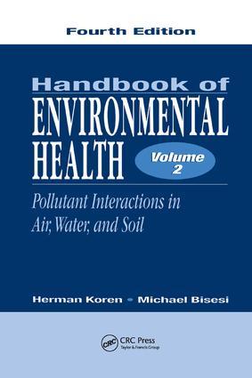 Image du vendeur pour Handbook of Environmental Health, Volume II: Pollutant Interactions in Air, Water, and Soil mis en vente par moluna