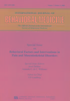 Image du vendeur pour Behavioral Factors and Interventions in Pain and Musculoskel mis en vente par moluna