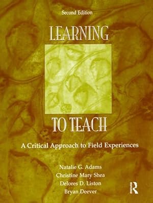 Immagine del venditore per Adams, N: Learning to Teach venduto da moluna