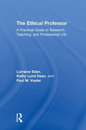 Seller image for Eden, L: The Ethical Professor for sale by moluna