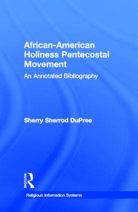 Immagine del venditore per DuPree, S: The African-American Holiness Pentecostal Movemen venduto da moluna