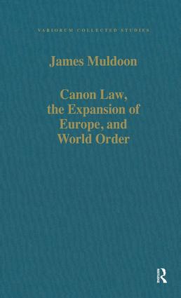 Seller image for Canon Law, the Expansion of Europe, and World Order for sale by moluna