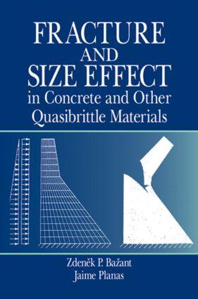 Immagine del venditore per Bazant, Z: Fracture and Size Effect in Concrete and Other Qu venduto da moluna