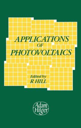 Imagen del vendedor de Applications of Photovoltaics a la venta por moluna