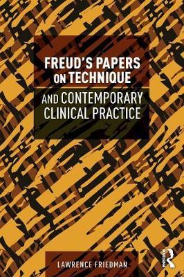 Seller image for Friedman, L: Freud\ s Papers on Technique and Contemporary Cl for sale by moluna
