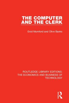 Immagine del venditore per Mumford, E: The Computer and the Clerk venduto da moluna