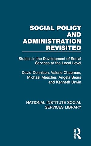Seller image for Social Policy and Administration Revisited for sale by moluna