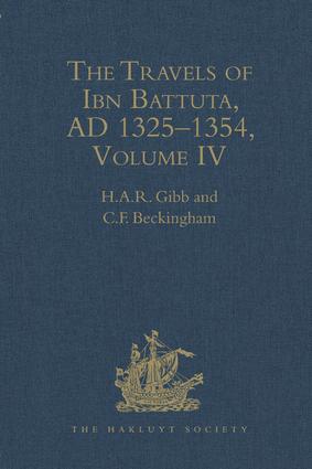 Seller image for Gibb, H: The Travels of Ibn Battuta, AD 1325-1354 for sale by moluna
