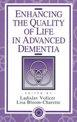 Imagen del vendedor de Enhancing the Quality of Life in Advanced Dementia a la venta por moluna