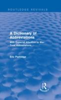 Seller image for A Dictionary of Abbreviations for sale by moluna