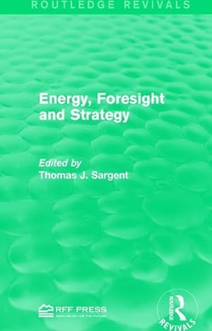 Immagine del venditore per Energy, Foresight and Strategy venduto da moluna