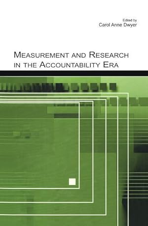 Imagen del vendedor de Measurement and Research in the Accountability Era a la venta por moluna