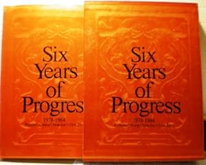 Seller image for Six Years of Progress 1978-1984 President Chiang Ching-kuo's First Term for sale by Don's Book Store