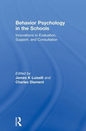 Bild des Verkufers fr Luiselli, J: Behavior Psychology in the Schools zum Verkauf von moluna