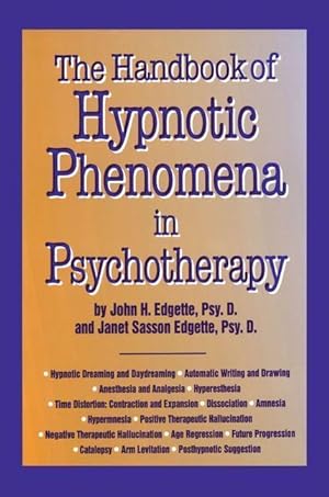 Seller image for Handbook Of Hypnotic Phenomena In Psychotherapy for sale by moluna