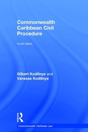 Imagen del vendedor de Kodilinye, G: Commonwealth Caribbean Civil Procedure a la venta por moluna