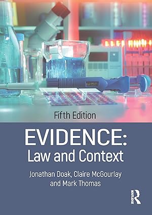 Seller image for Evidence: Law and Context for sale by moluna