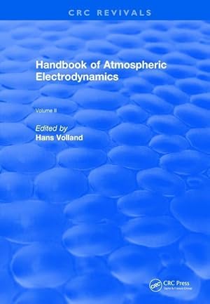 Image du vendeur pour Handbook of Atmospheric Electrodynamics (1995) mis en vente par moluna