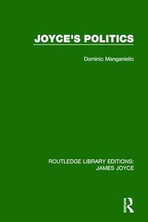 Seller image for JOYCES POLITICS for sale by moluna