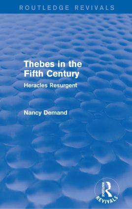 Immagine del venditore per Demand, N: Thebes in the Fifth Century (Routledge Revivals) venduto da moluna