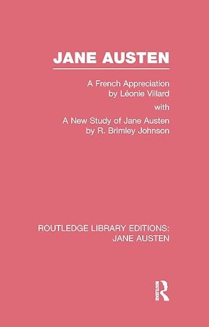 Bild des Verkufers fr Villard, L: Jane Austen zum Verkauf von moluna