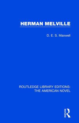 Seller image for Maxwell, D: Herman Melville for sale by moluna