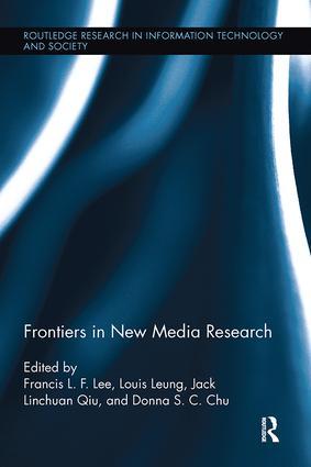 Seller image for Frontiers in New Media Research for sale by moluna