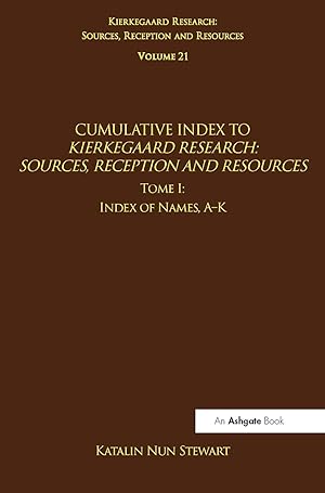Bild des Verkufers fr Volume 21, Tome I: Cumulative Index zum Verkauf von moluna